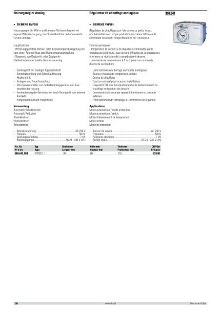 Distribution et émission de chaleur 2012/2013