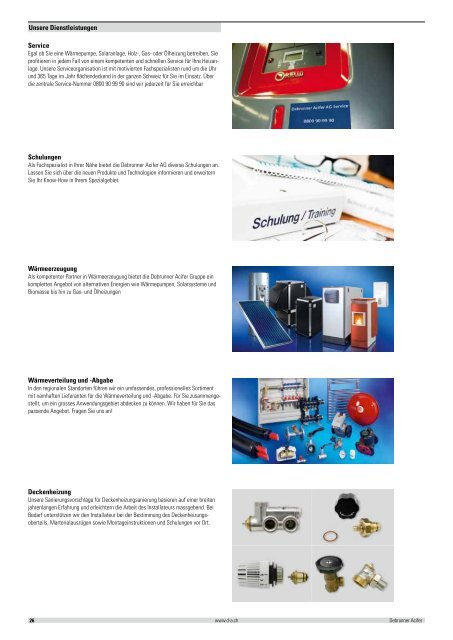 Distribution et émission de chaleur 2012/2013