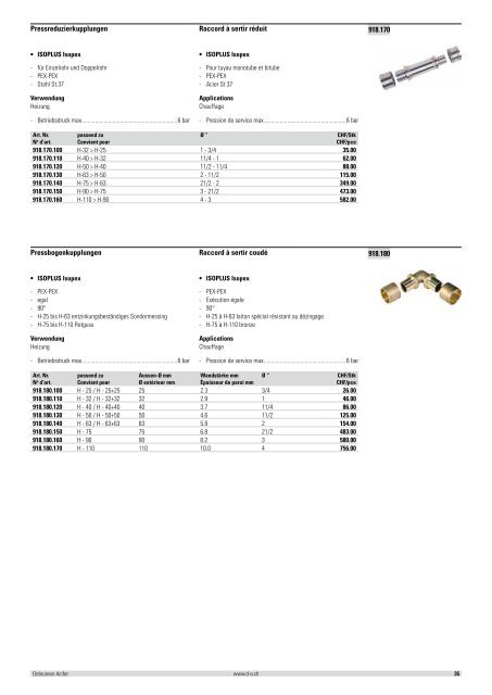 Distribution et émission de chaleur 2012/2013