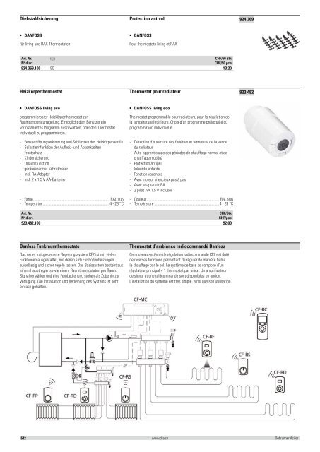 Distribution et émission de chaleur 2012/2013