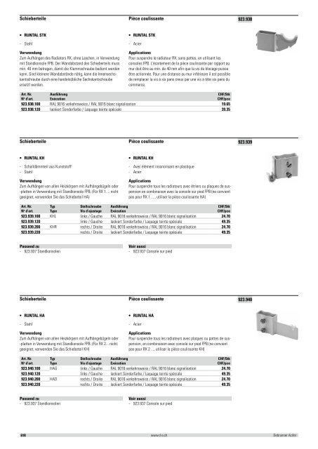 Distribution et émission de chaleur 2012/2013