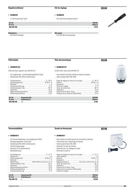 Distribution et émission de chaleur 2012/2013