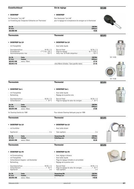 Distribution et émission de chaleur 2012/2013