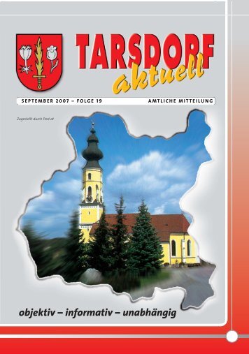 SEPTEMBER 2007 - Tarsdorf