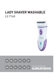 lady shaver washable ls 7140