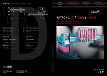 Download PDF SATRONIK_D Folder - Sato