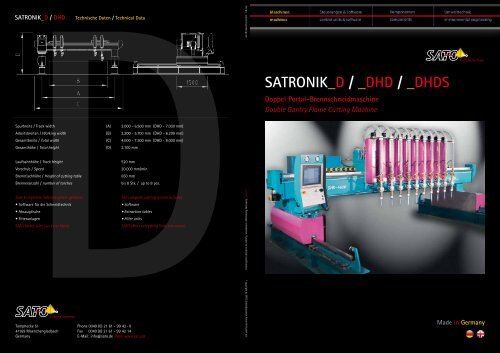 Download PDF SATRONIK_D Folder - Sato
