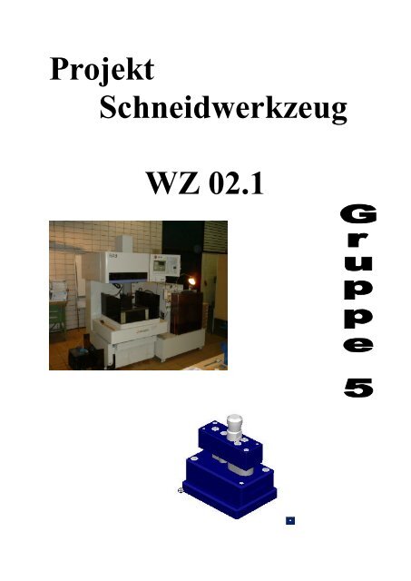 Projekt Schneidwerkzeug WZ 02.1 - G15 Hamburg