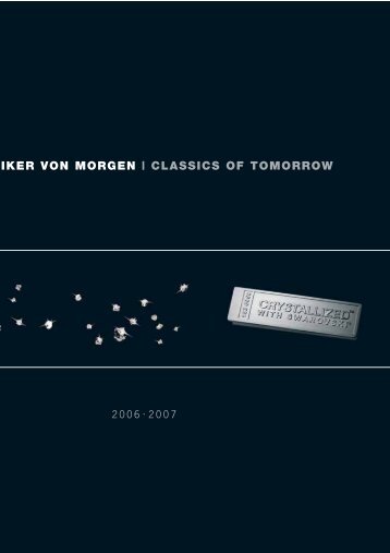 KLASSIKER VON MORGEN | CLASSICS OF TOMORROW - Richartz