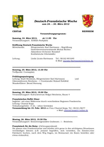 Programm 2012 - Reinheim