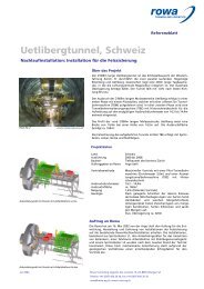 öffnen - Rowa Tunnelling Logistics AG