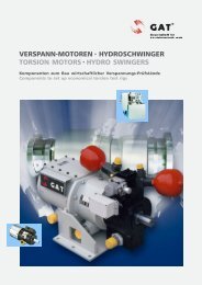 verspann-motoren hydroschwinger torsion motors hydro swingers