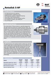 Rotodisk S-HP - GAT Gesellschaft für Antriebstechnik mbH