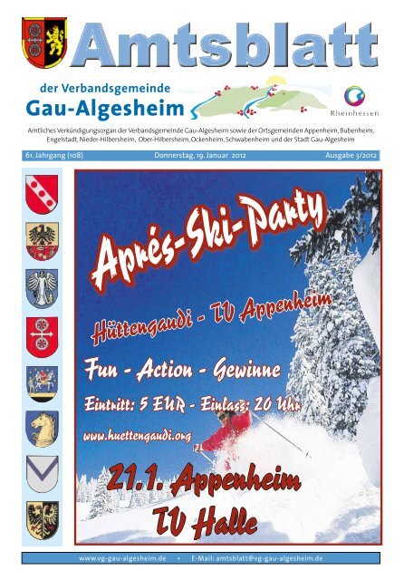 21.1. Appenheim TV Halle - Verbandsgemeinde Gau-Algesheim
