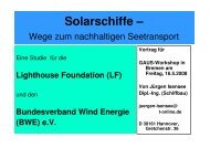 Solarschiffe –