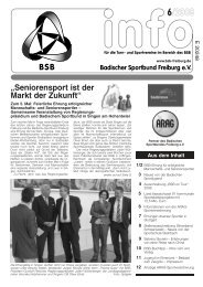 „Seniorensport ist der Markt der Zukunft“ - Badischer Sportbund ...