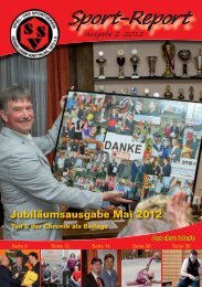 Jubiläumsausgabe Mai 2012 - und Sportverein Düsseldorf-Knittkuhl ...