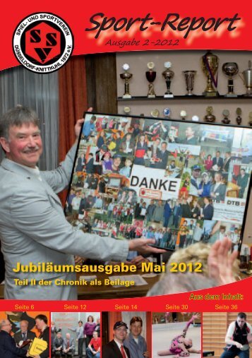 Jubiläumsausgabe Mai 2012 - und Sportverein Düsseldorf-Knittkuhl ...