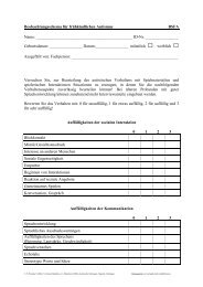 4.3 Checkliste zur Erfassung früher Symptome des Autismus