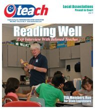 Exit Interview With Beloved Teacher - Tennessee Education ...