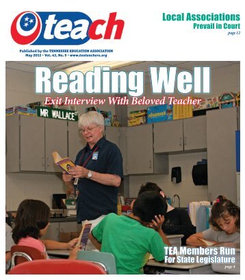 Exit Interview With Beloved Teacher - Tennessee Education ...