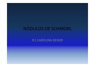 NÓDULOS DE SCHMORL - Sidi