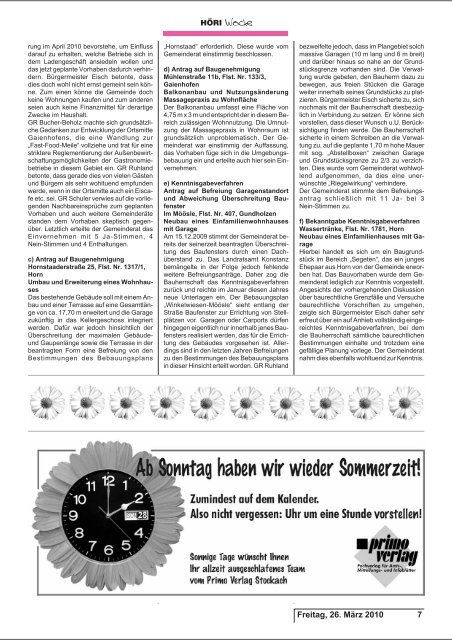 Freitag, 14. Januar 2005 1 Jahrgang 9 Nr. 12 Freitag ... - Gaienhofen