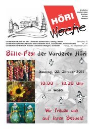 Bülle-Fest der Vorderen Höri - Gaienhofen