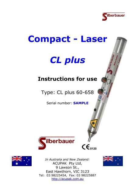 Compact - Laser CL plus - Silberbauer