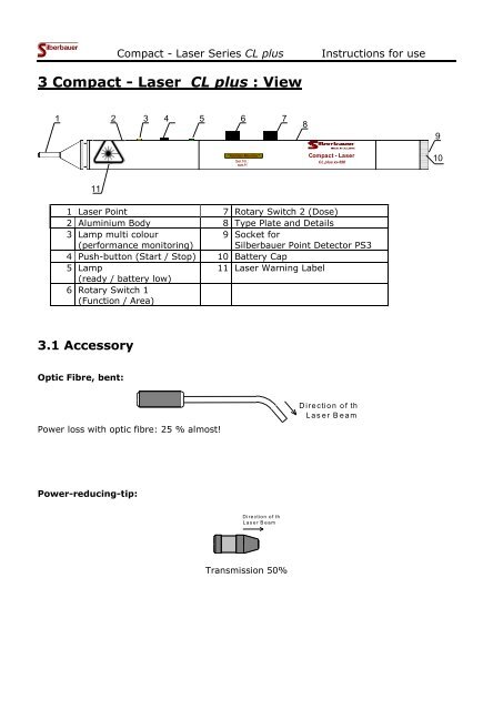 Compact - Laser CL plus - Silberbauer