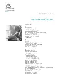 Inventario del Fondo Pallucchini - Fondazione Giorgio Cini