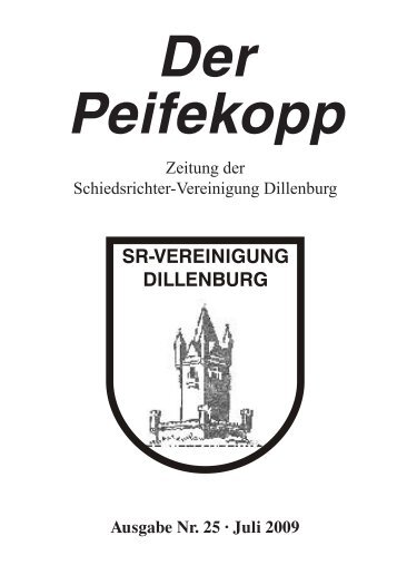 Der Peifekopp - Schiedsrichter Vereinigung Dillenburg