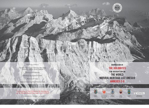 DOLOMITES - Annexes 2-8 - Fondazione Dolomiti UNESCO