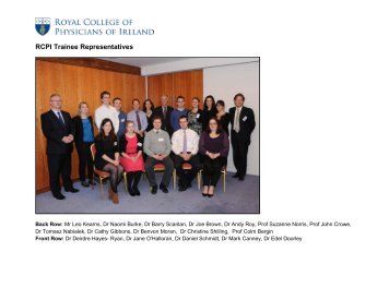 Download list of RCPI Trainee Reps