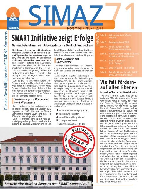 Simaz 71 Siemens Dialog Ig Metall