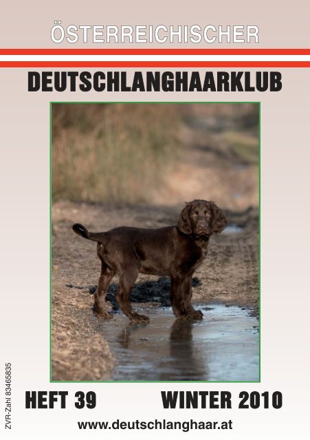 Broschüre Heft 39 - Österreichischer Deutsch Langhaar Klub