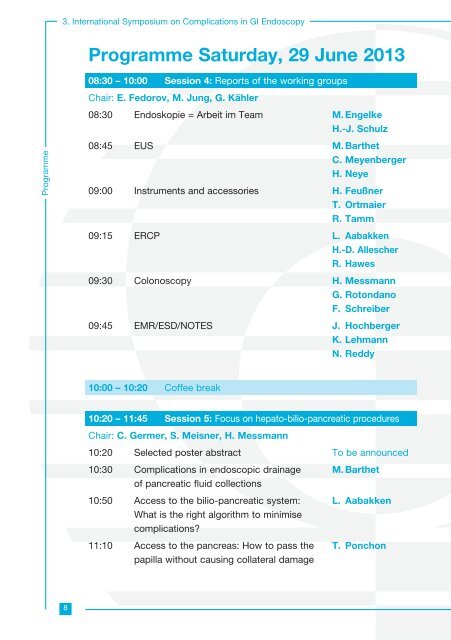 28-29 June 2013 - Dr. Falk Pharma GmbH
