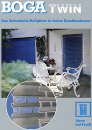 Heuer Boga Twin.pdf - Rolladen Schmidt Markisen aus Saarlouis