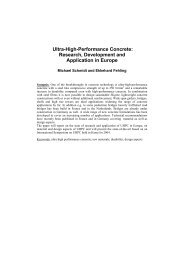 Ultra-High-Performance Concrete: Research, Development and ...