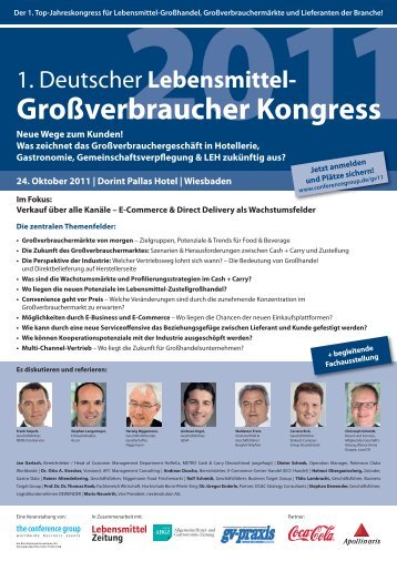 Programm Download (PDF) - The Conference Group GmbH