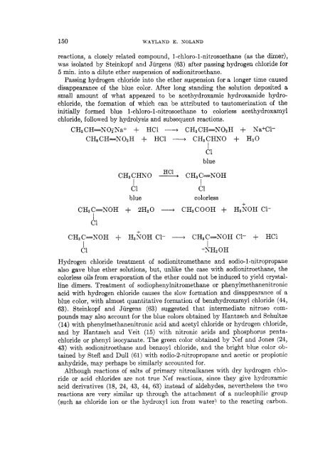 Nef reaction