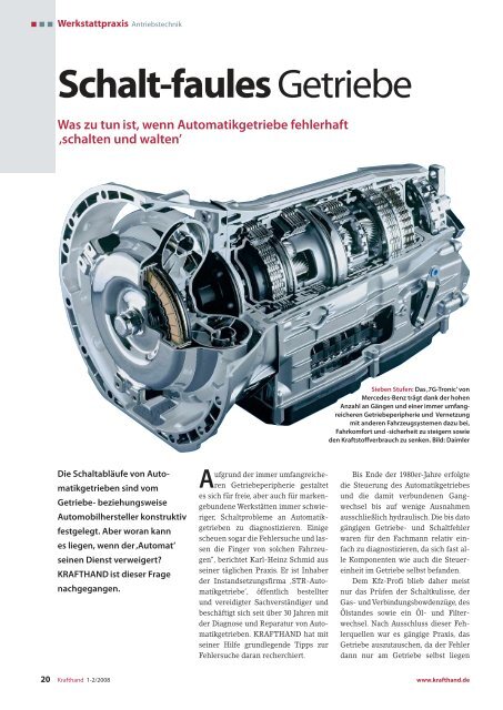 Schalt-faulesGetriebe - STR-Automatikgetriebe Karl-Heinz Schmid ...