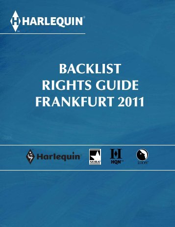 Harlequin Backlist Rights Guide FKT 2011