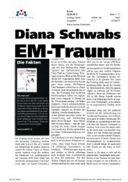 Diana Schwab – EM Traum 2011 - Swiss Karate Federation