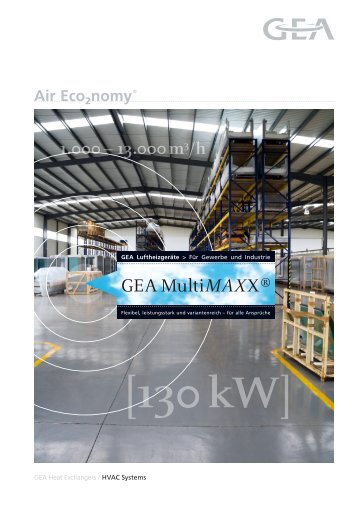 GEA MultiMAXX ® - GEA Air Treatment