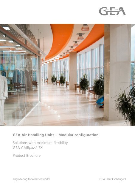 GEA Air Handling Units - GEA Air Treatment