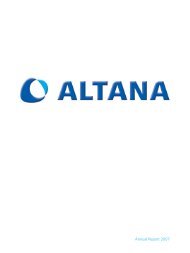 Annual Report 2007 - ALTANA AG