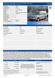 Volkswagen Caddy Maxi Life 2,0 TDI DPF (Climatic, 7-Sitzer) 14.900 ...