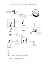 Informationen zum Verschlüsselungsverfahren - Informationssystem ...