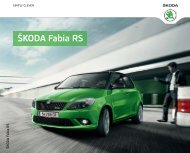 ŠKODA Fabia RS - Skoda